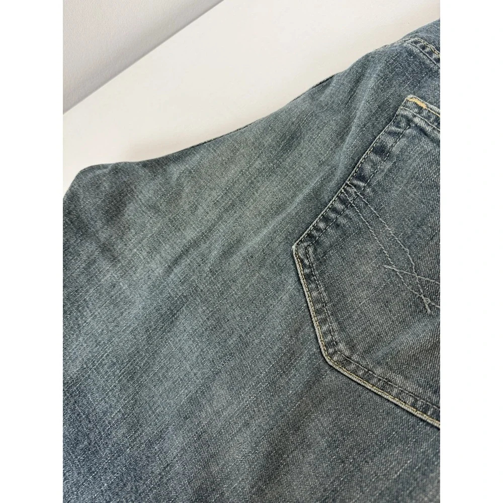 Mens Signature By Levi Strauss & Co. Blue Denim Jeans S61 Relaxed Fit Size 34x32